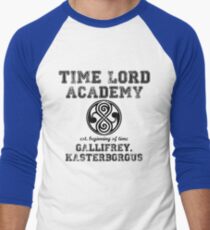 Time Lord Academy Men's Baseball ¾ T-Shirt
