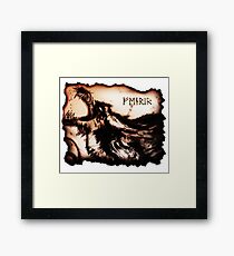 FENRIR Wolf Framed Print