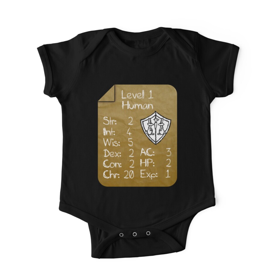 "Level 1 Human [only for Nerd Babies] Original Colors" One Piece