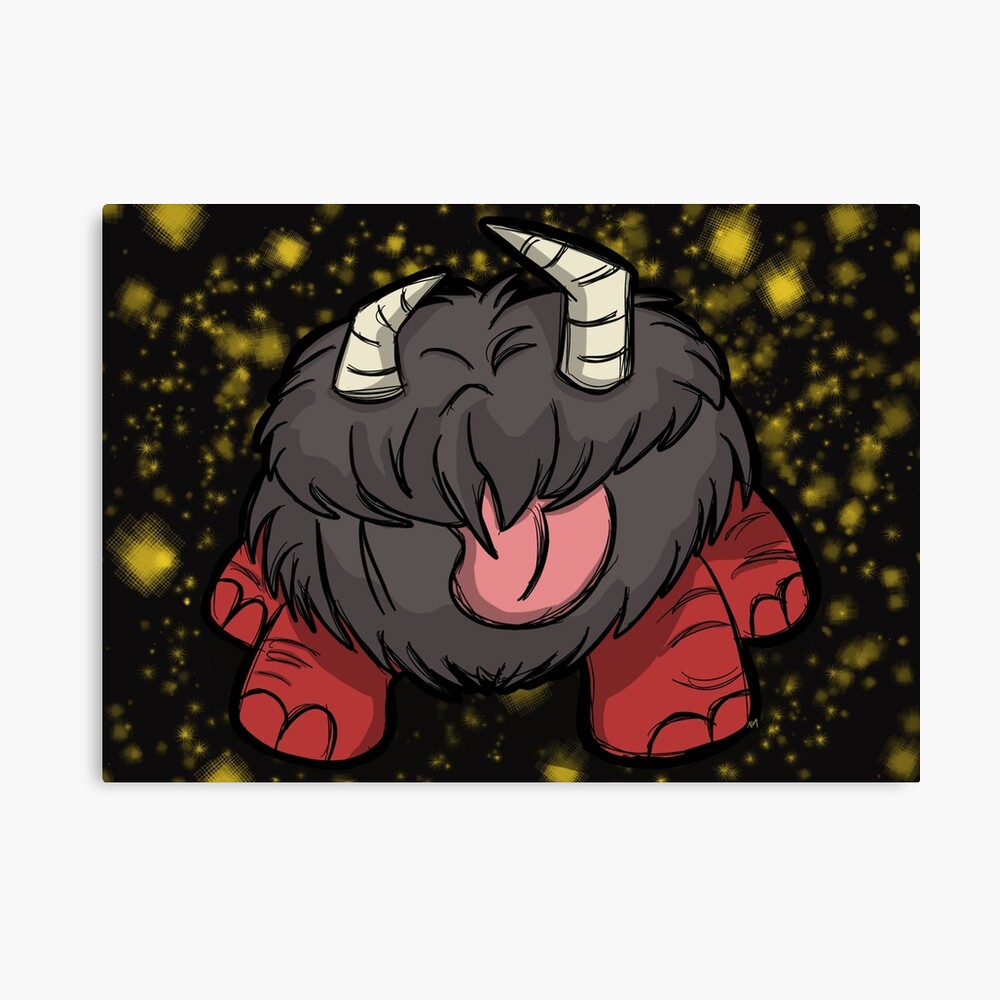 "Nightmare Chester, Don't starve" Canvas Print by Cheezwiz Redbubble