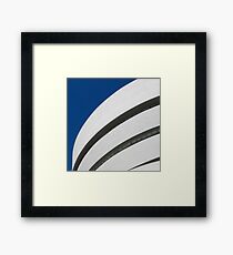 Guggenheim Museum Lines Framed Print