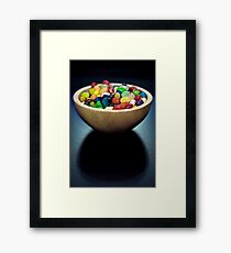 Jelly Belly Framed Print