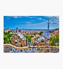 Parc Guell Entrance Photographic Print