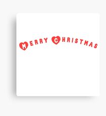 Lienzo merry christmas