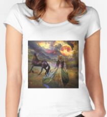 WILDFIRE Women's Fitted Scoop T-Shirt