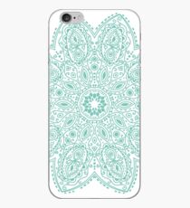 Vinilo o funda para iPhone Bohemian Mandala Teal