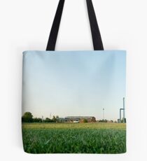 Some factories in the distance Tote Bag