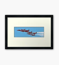 The 2015 Red Arrows Framed Print