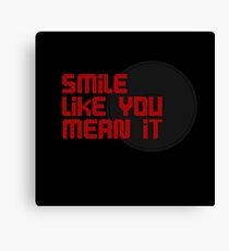 smile Canvas Print