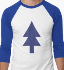 Dipper Pine Tree Men's Baseball ¾ T-Shirt