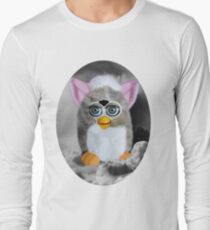 ☀ ツFURBY IN CLOUDS COMING TO LIVE ON EARTH TEE SHIRT (KIDS -ADULT TEES) ☀ ツ Long Sleeve T-Shirt
