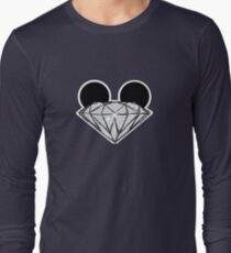 Diamond Ears BW Long Sleeve T-Shirt