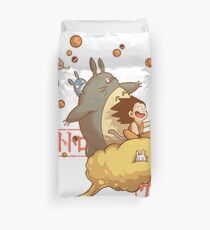 My friend goku Duvet Cover