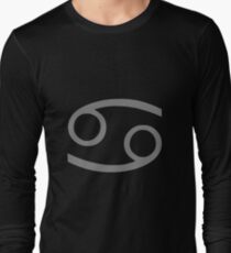 Cancer Star Sign Long Sleeve T-Shirt