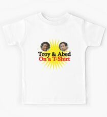 Troy and Abed on a T-Shirt Kids Tee