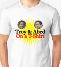 Troy and Abed on a T-Shirt Unisex T-Shirt