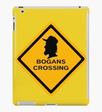 Bogans crossing iPad Case/Skin