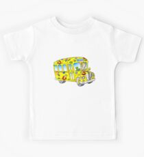 Camiseta para niños El autobús escolar mágico