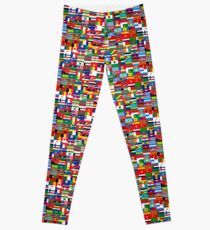 World Flags Leggings