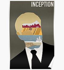 Inception minimalist poster Poster