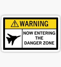 Danger Zone - Warning Sticker