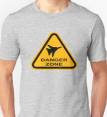 Danger Zone - Triangle Unisex T-Shirt