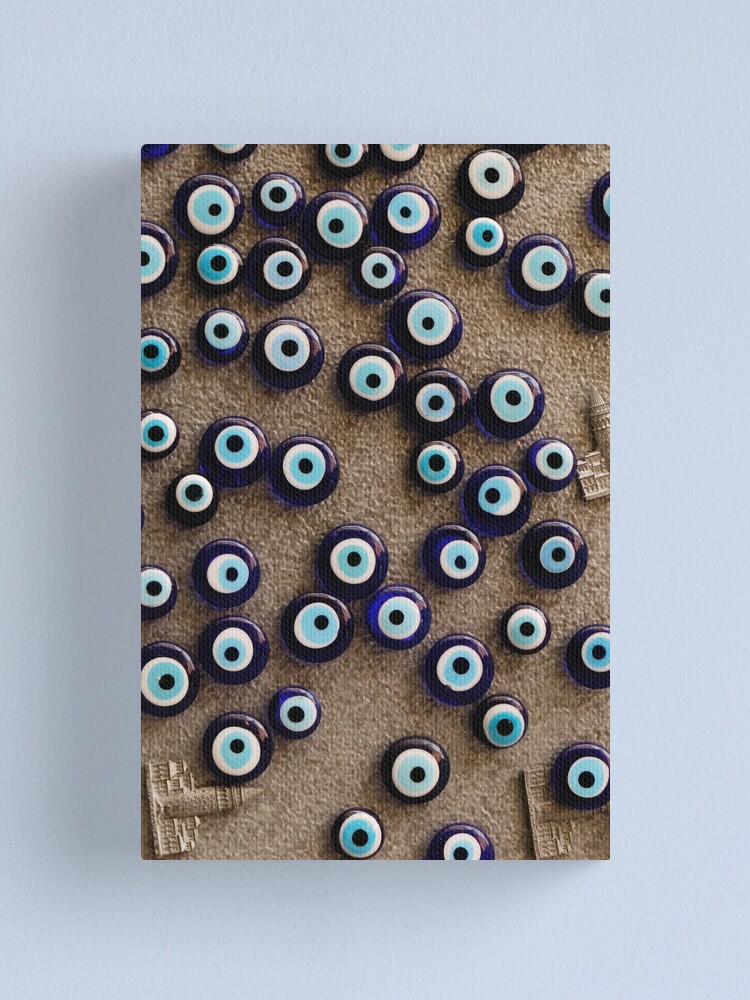Alternate view of With so many eyes it's hard to focus Canvas Print