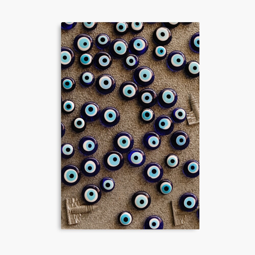 With so many eyes it's hard to focus Canvas Print