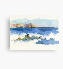 Black Sea Shore Metal Print