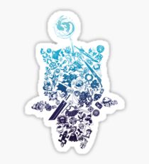 Moogle-verse (blue) Sticker