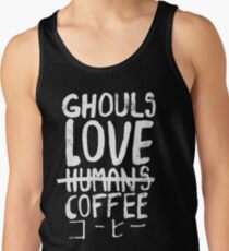 Camiseta de tirantes Ghouls encanta el café