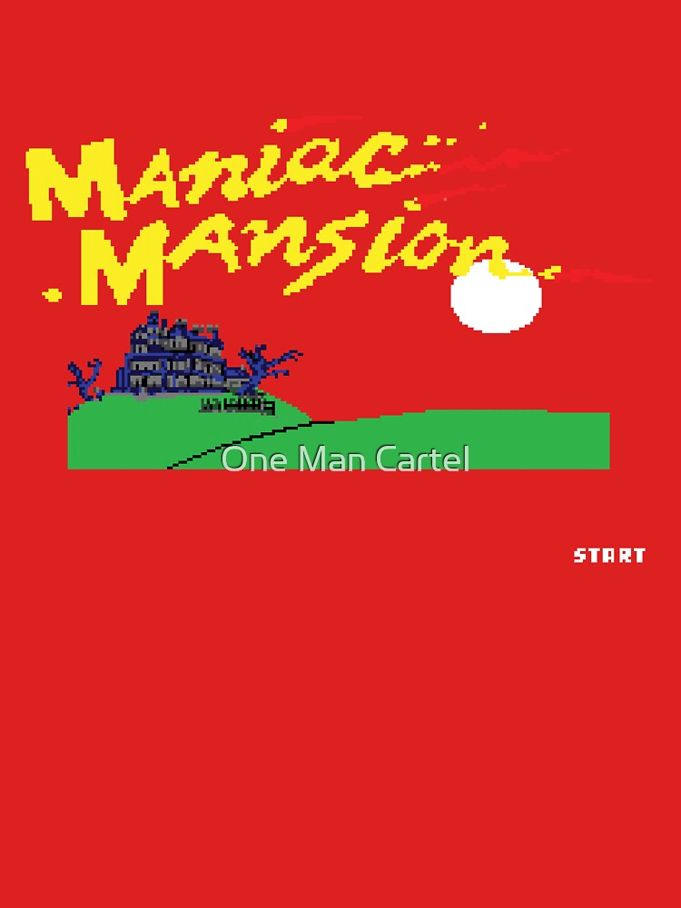 maniac mansion shirt