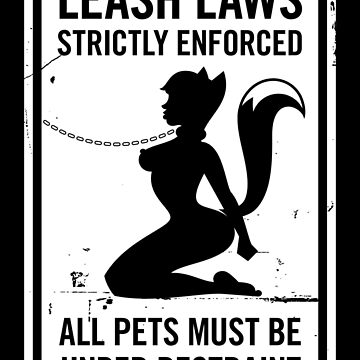 Artwork thumbnail, Leash Laws Strictly Enforced - vixen version  by penandkink