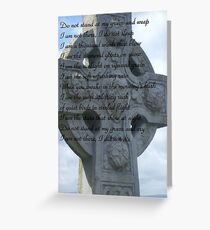 Irish Sympathy Card Greeting Card
