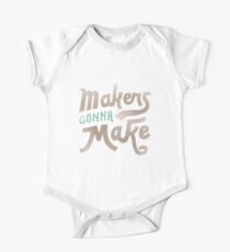 Body de manga corta para bebé Creadores