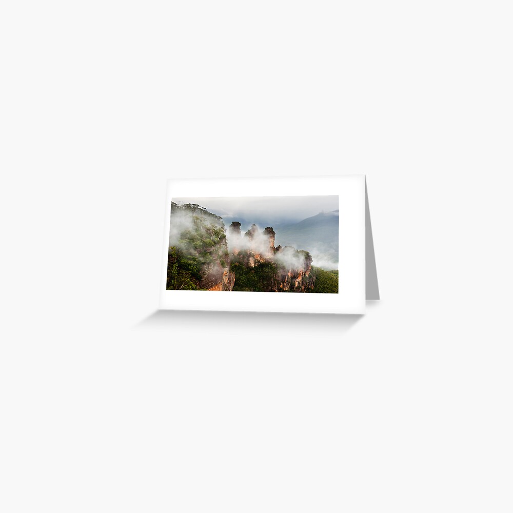 Misty Sisters Greeting Card