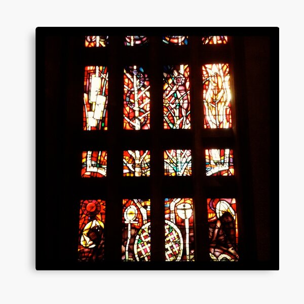 Windows, Coventry Cathedral Canvas Print