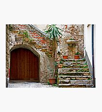 Cefalu Staircase Photographic Print