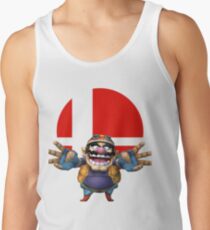 wario t-shirt smash bros brawl Tank Top
