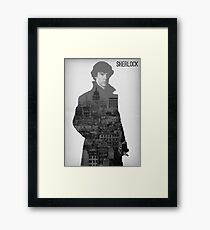 BBC Sherlock Poster Framed Print