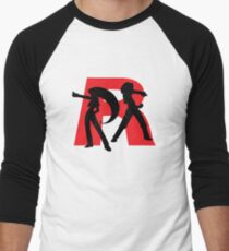 Team Rocket Line art Men's Baseball ¾ T-Shirt