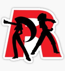 Team Rocket Line art Sticker