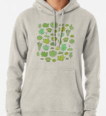 Succulents Pullover Hoodie