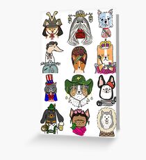 Dogs Around the World Greeting Card