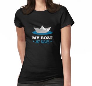 "Mein Boot Meine Regeln Geschenkidee I Bootsfahrer Angler I Lustiges