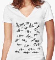 What Was That? Women's Fitted V-Neck T-Shirt