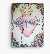 Sacred Heart of Jesus 6 Canvas Print