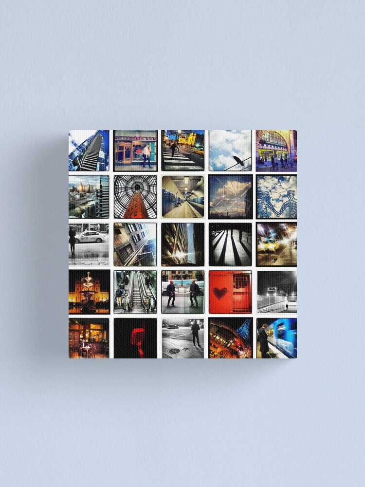 Alternate view of Insta Wall Melbourne Canvas Print