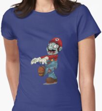 Zombie Mario Women's Fitted T-Shirt