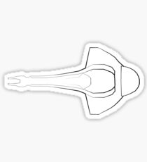 Cardassian Galor Sticker